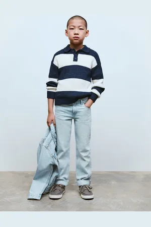 MANGO Gerade Jeans mit Umschlag - Kinder - 6