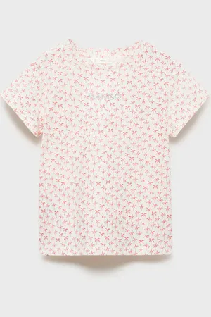 MANGO Bedrucktes T-Shirt mit Logo - Kinder - 9-10 Jahre