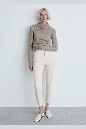MANGO Comfort-Jeans mit hohem Bund Newmom - Damen - 46