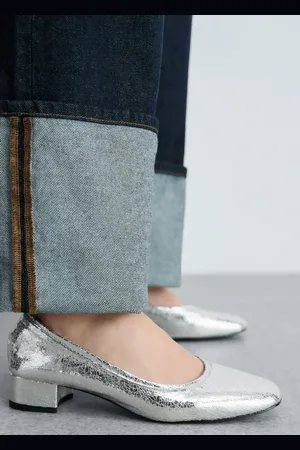 MANGO Pumps in Crackle-Optik - Damen - 40