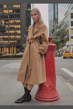 MANGO Leder-Ballerina mit Absatz und Schleife - Damen - 38