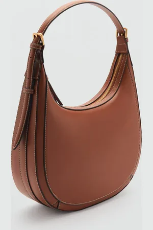 MANGO Ovale Schultertasche - Damen - Einheitsgröße