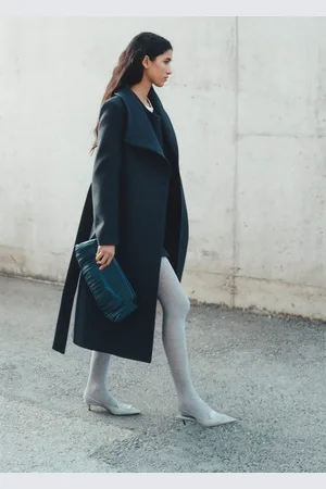 MANGO Lederhandtasche - Damen - Einheitsgröße