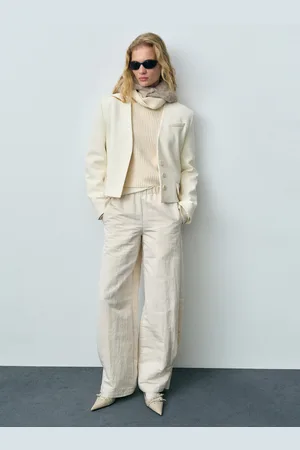 MANGO Strukturierte Jacke in Cropped-Länge - Damen - XL