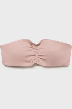 MANGO Gerafftes Bandeau-Top - Mädchen - M