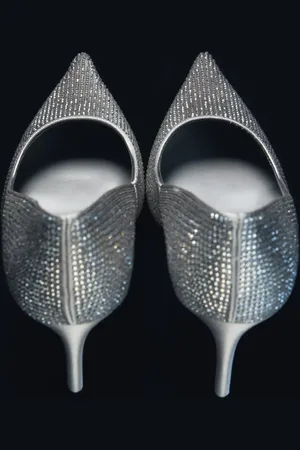 MANGO Strassverzierte Pumps - Damen - 37
