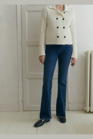 MANGO Flare-Umstandsjeans - Damen - 42