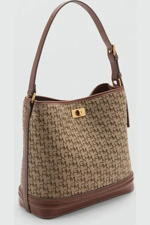 MANGO Shopper-Bag mit Logo-Aufdruck - Damen - Einheitsgröße