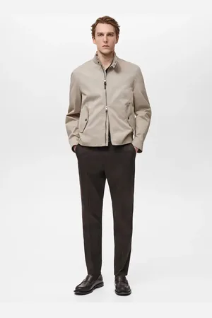 MANGO Wasserabweisende Baumwolljacke - Herren - M