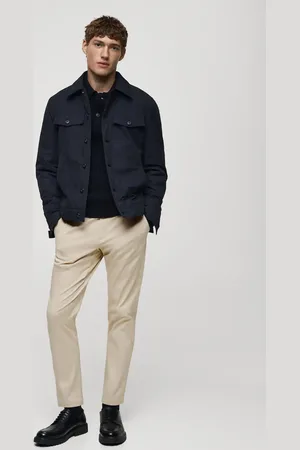 MANGO Tapered-Chinohose Prato in Cropped-Länge - Herren - 44