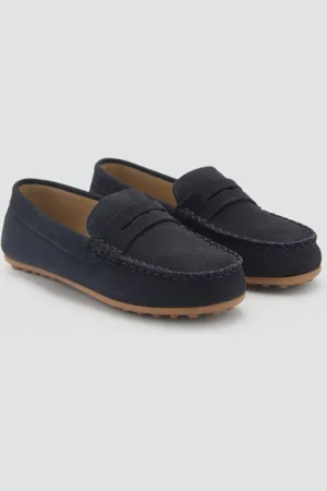MANGO Mokassins aus Rauleder - Kinder - 35