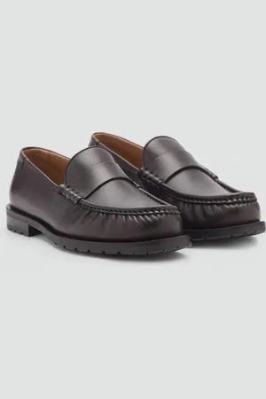MANGO Mokassin aus Leder - Herren - 41