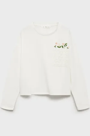 MANGO T-Shirt mit Stickereien - Kinder - 7-8 Jahre