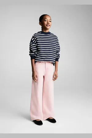 MANGO Wide Leg-Jeans - Kinder - 10