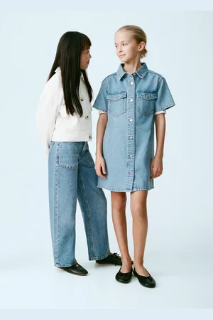 MANGO Wideleg-Jeans mit hohem Bund - Kinder - 8