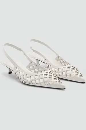 MANGO Gestanzte Kitten-Heels - Damen - 36