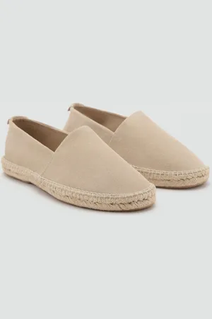 MANGO Espadrille aus Rauleder und Jute - Herren - 42