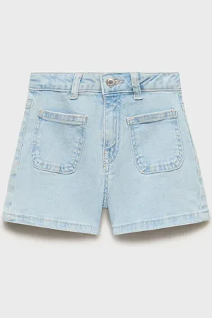 MANGO Gerade Jeans-Shorts - Kinder - 6