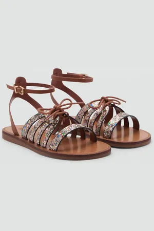 MANGO Riemensandalen mit Band - Kinder - 32