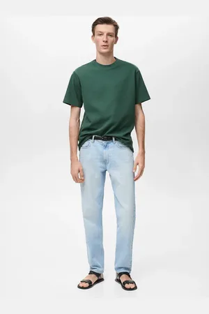 MANGO T-Shirt mit Textur regular fit - Herren - XL