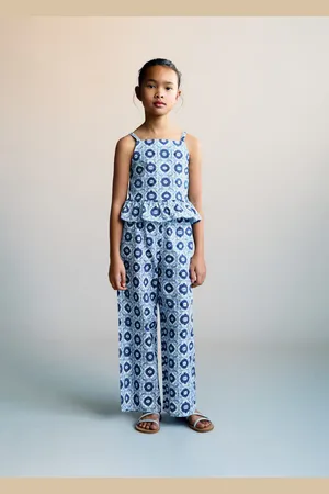 MANGO Gemusterte Rüschenbluse - Kinder - 7