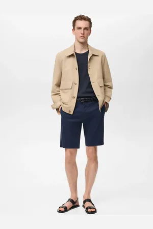 MANGO Slim-Fit-Bermudashorts im Chino-Stil aus Baumwolle - Herren - 42