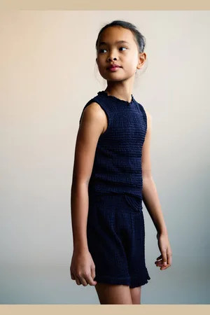 MANGO Texturiertes Top mit Raffdetails - Kinder - 11-12 Jahre