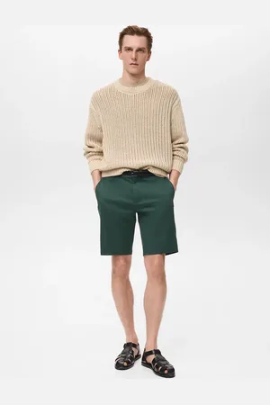 MANGO Slim-Fit-Bermudashorts im Chino-Stil aus Baumwolle - Herren - 48