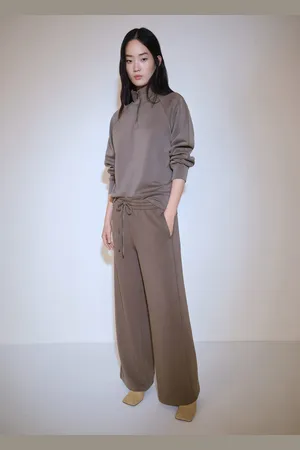 MANGO Jogger Pants mit Gummibund - Damen - M