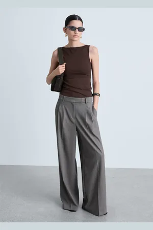 MANGO Trägertop mit Bateau-Ausschnitt - Damen - XS