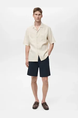 MANGO Jeans-Bermudas mit Kordel - Herren - 44
