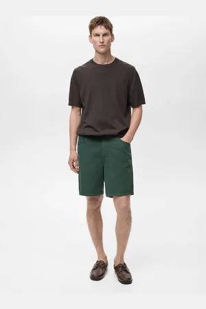 MANGO Jeans-Bermudas mit Kordel - Herren - 40