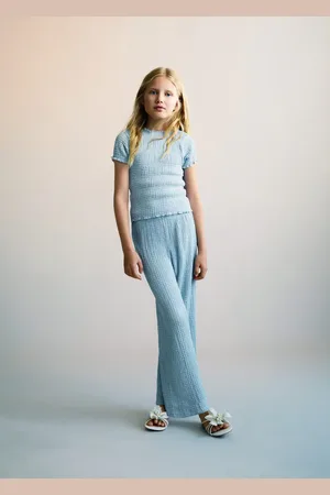 MANGO Texturierte Culotte-Hose - Kinder - 5-6 Jahre