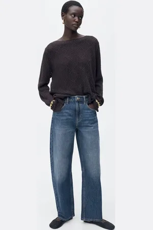 MANGO Balloon-Jeans mit hoher Bundhöhe - Damen - 32