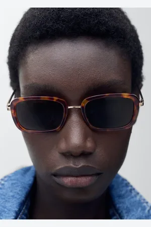 MANGO Sonnenbrille mit kombiniertem Gestell - Damen - Einheitsgröße