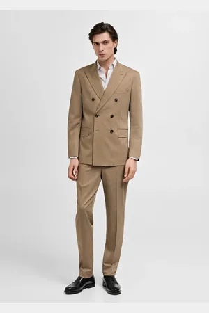 MANGO Zweireihiges Slim-Fit-Sakko Mónaco - Herren - 44