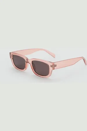 MANGO Sonnenbrille mit rechteckigem Brillengestell - Damen - Einheitsgröße