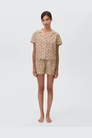 MANGO Pyjama-Pack aus gemusterter Baumwolle - Mädchen - L