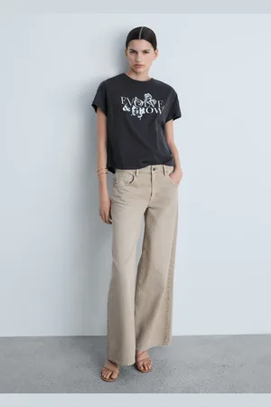 MANGO Gemustertes Baumwoll-T-Shirt - Damen - 1XL