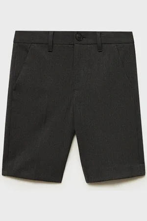 MANGO Taillenhohe Anzug-Bermudashorts - Kinder - 10
