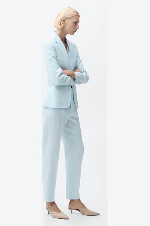 MANGO Leinen-Anzughose - Damen - 42