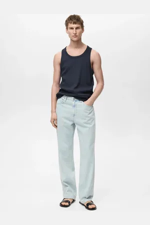 MANGO Geripptes Tanktop Slim Fit - Herren - S
