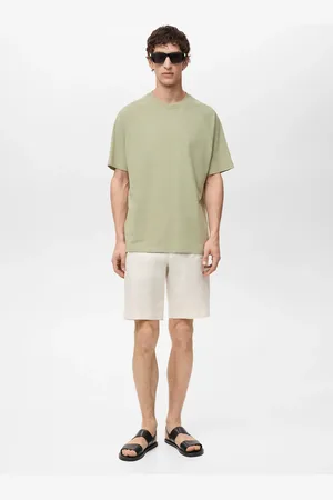 MANGO Relaxed Fit-T-Shirt aus Baumwolle - Herren - XL
