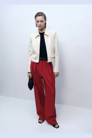 MANGO Jacke mit Reverskragen aus Baumwollgemisch - Damen - XL