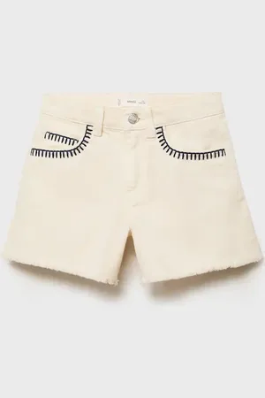 MANGO Shorts mit Stickdetail - Kinder - 8