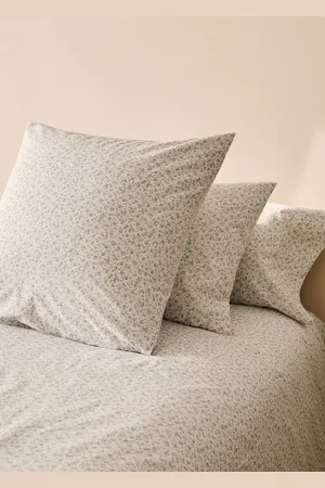 MANGO Gemusterter Kinder-Kopfkissenbezug aus Baumwoll-Perkal 50 x 75 cm - Home - 50x75cm