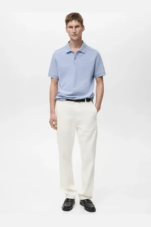 MANGO Regular-Fit-Poloshirt aus Baumwoll-Piqué - Herren - M