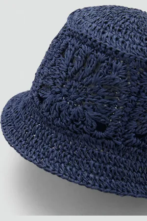 MANGO Gehäkelter Bucket Hat - Kinder - 6-9 Jahre