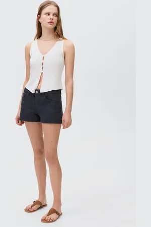 MANGO Denim-Shorts mit niedriger Bundhöhe - Mädchen - XXS