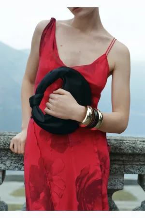 MANGO Satinierte Handtasche - Damen - Einheitsgröße